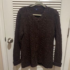 Chunky Cable Knit Sweater-Gap
